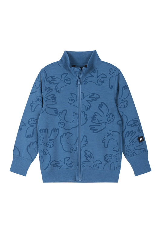 Reima Wolljacke Mahin Blue Ocean Vorderansicht im Bärechind Winterthur Zürich Schweiz