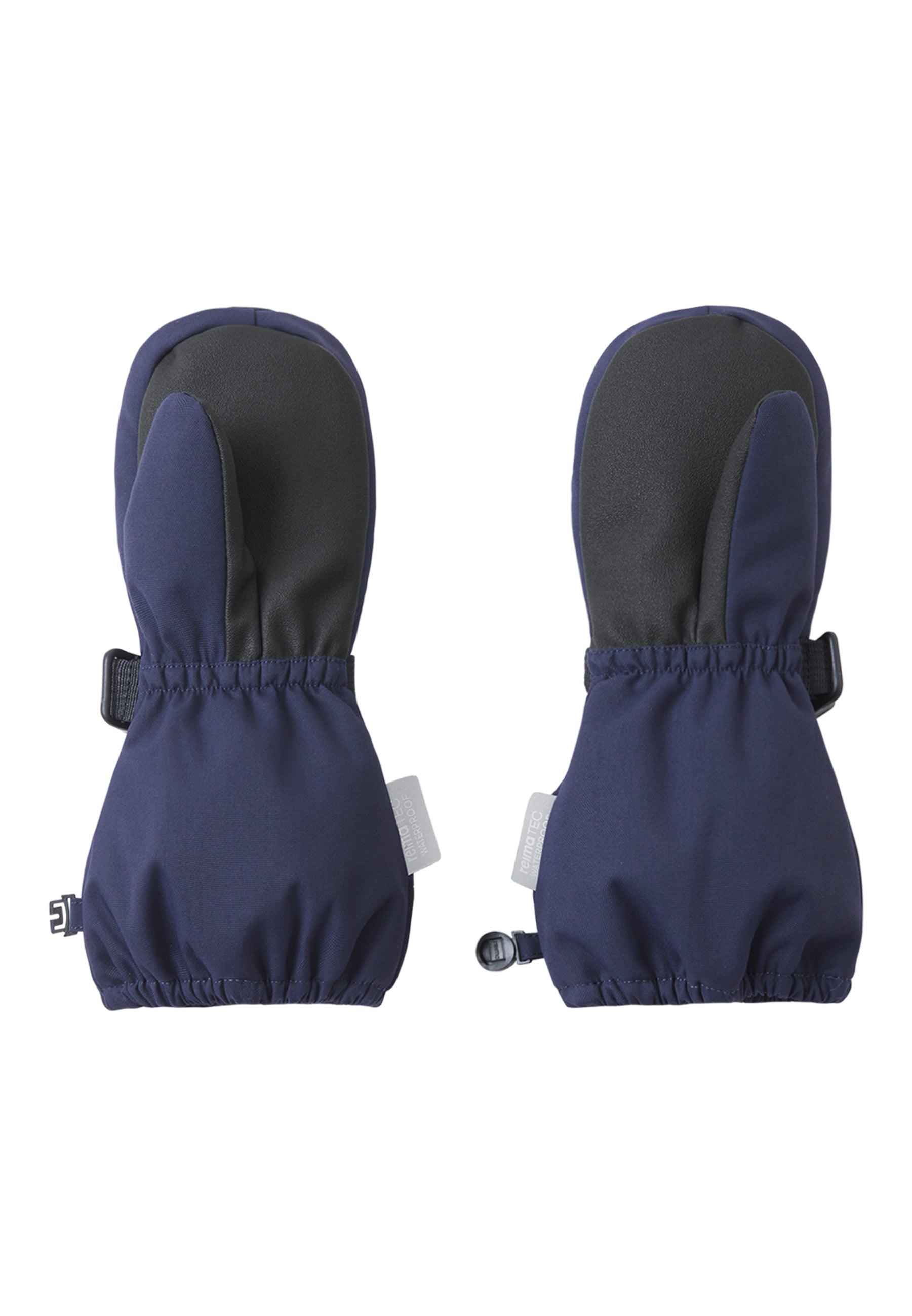 Reimatec faustlinge ote navy rueckansicht mit reflektierendem label