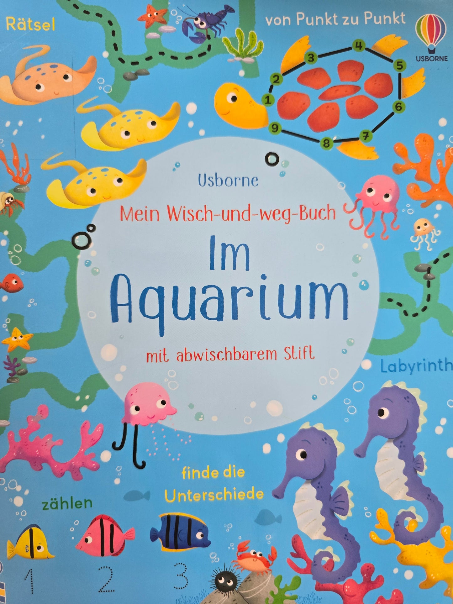 Mein Wisch und weg Buch Im Aquarium