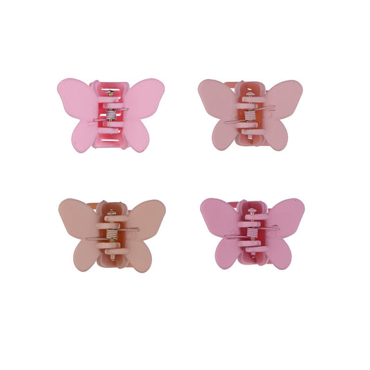 Rockahula Schmetterling Haarclips in Rosa und Nude – erhältlich bei Bärechind in Winterthur, Zürich, Schweiz.