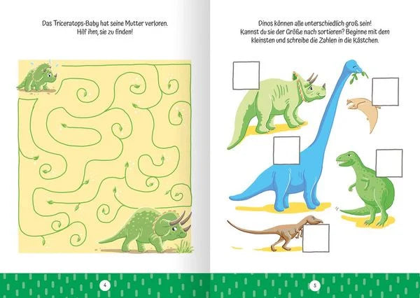 Einblick in das Buch Ruckzuck weggewischt! Dinosaurier von arsEdition
