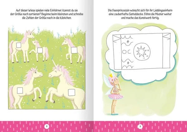 Einblick in das Buch Ruckzuck weggewischt! Einhörner von arsEdition