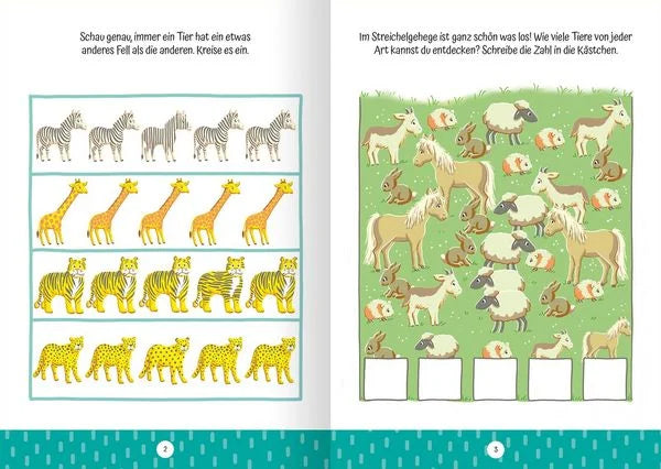 Einblick in das Buch Ruckzuck weggewischt! Zoo von Petra Theissen