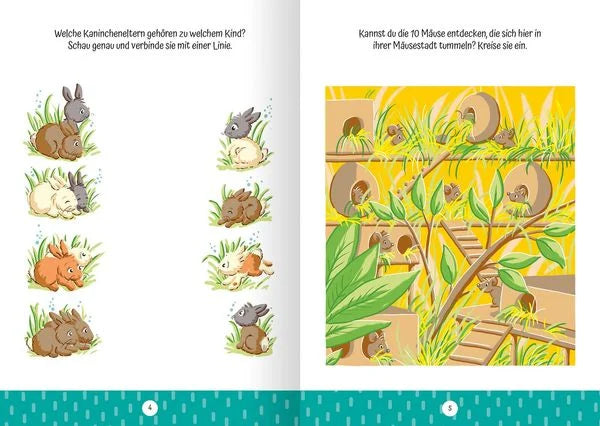 Einblick in das Buch Ruckzuck weggewischt! Zoo von Petra Theissen