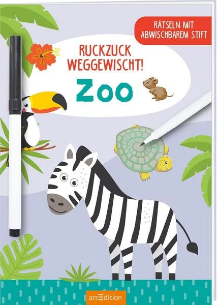 Buchcover Ruckzuck weggewischt! Zoo von Petra Theissen