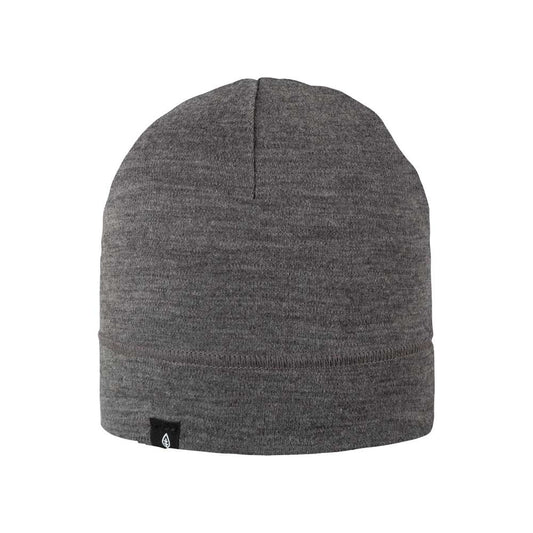 Beanie Interlock, grau-melange