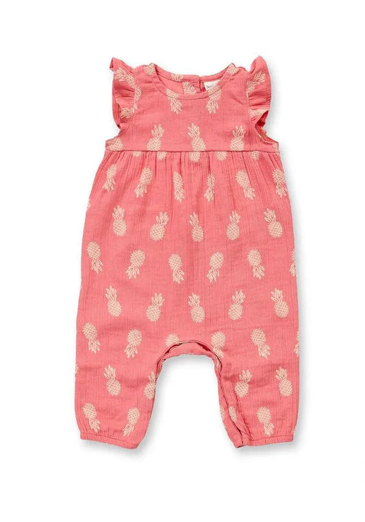 Sense Organics Marli Baby Strampler mit Schmetterling Print aus Bio Baumwolle im Bärechind Kinderladen Winterthur Schweiz
