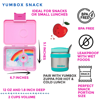 Auslaufsichere Snackbox für Kinder – BPA-frei, leicht und alltagstauglich