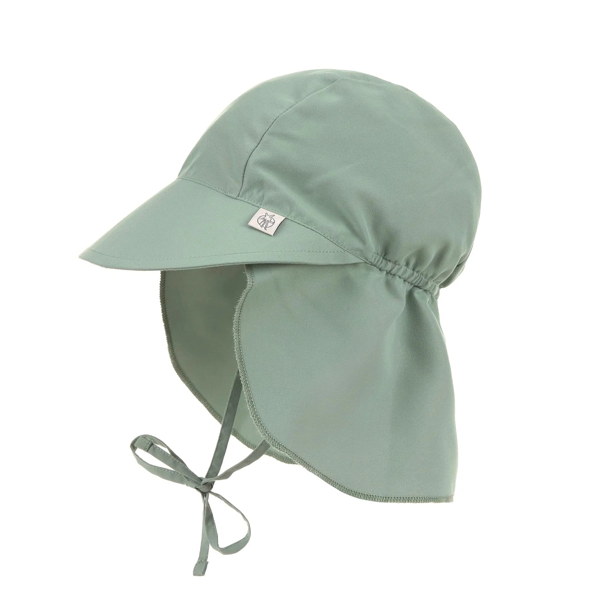 Grüner Baby Sonnenhut mit Nackenschutz und UV Schutz von Lässig bei Bärechind Winterthur Zürich Schweiz