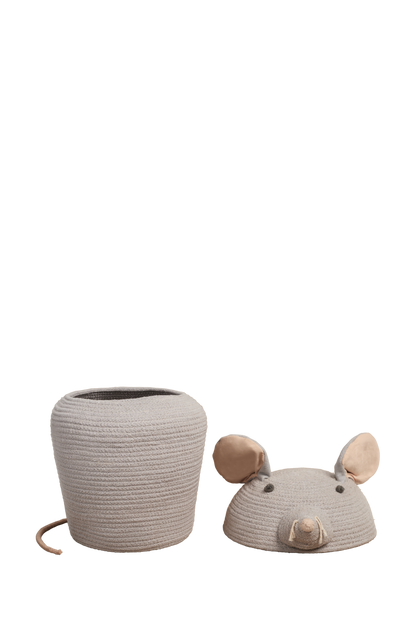 Aufbewahrungskörb mit Deckel Renata die Ratte, Lorena Canals, Bärechind Winterthur, Zürich Schweiz.