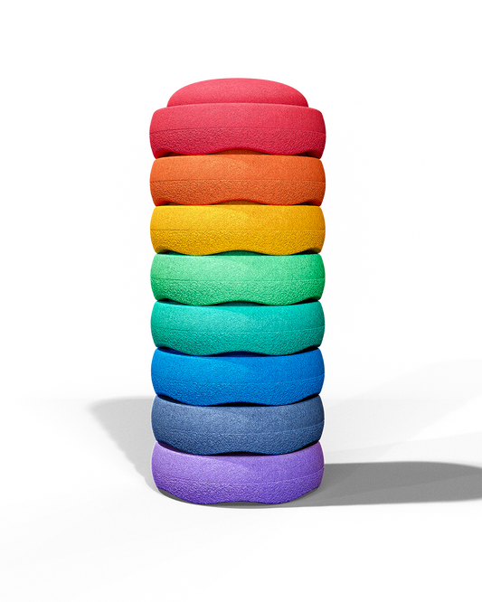 Stapelstein Rainbow Classic  (8er Set)