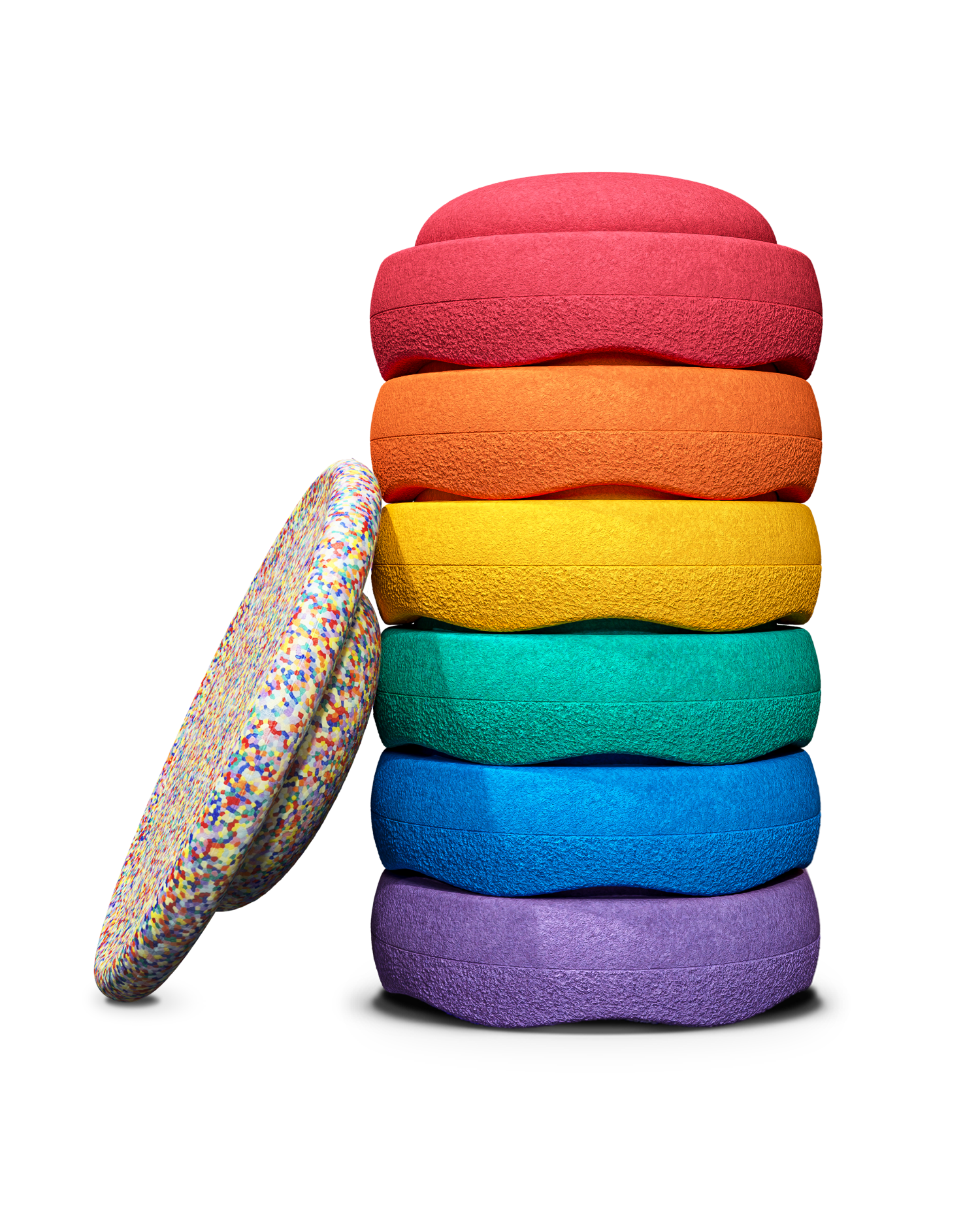 Stapelsteine Rainbow Classic Bundle Bewegungsspielzeug für Kinder im Kinderladen Bärechind Winterthur Zürich Schweiz.