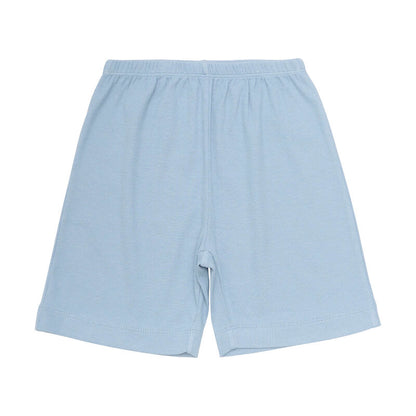Blaue Shorts aus Bambus-Viskose, Teil des Summer Pyjamas Set für Jungs von CeLaVi, leicht und angenehm.