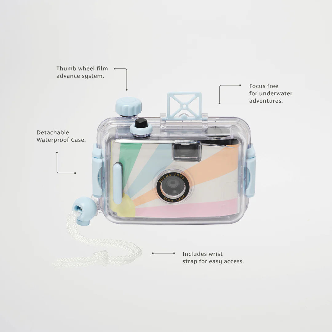 SunnyLife Unterwasserkamera „Pastel Gelato“ – Verpackung und Lieferumfang