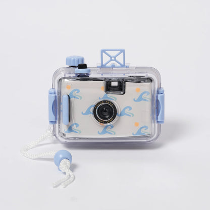 SunnyLife Unterwasserkamera Blue Wave – analoge 35mm Kamera mit Schutzgehäuse