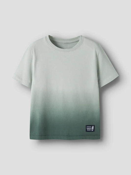 NAME IT Kinder T-Shirt aus Baumwolle mit Farbverlauf in Grün, im Bärechind Winterthur Zürich Schweiz kaufen