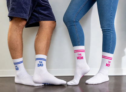 My Day My Dream Socken The Dad und The Mom Rosa im Partnerlook für Eltern