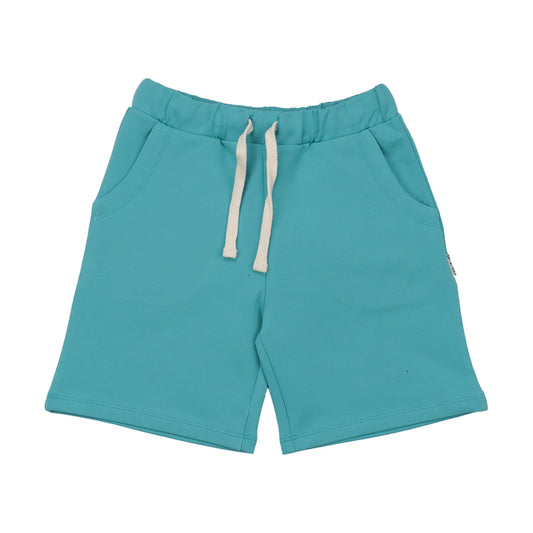 Walkiddy Mystic Lagoon Kinder Shorts aus Bio Baumwolle in Blau – nachhaltige Kindermode bei Bärechind Winterthur Zürich Schweiz