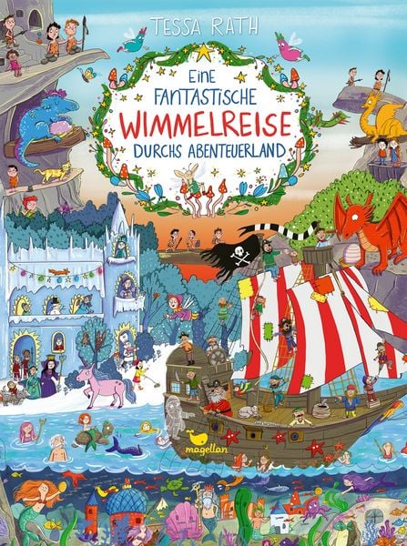 Cover vom Buch Eine fantastische Wimmelreise durchs Abenteuerland