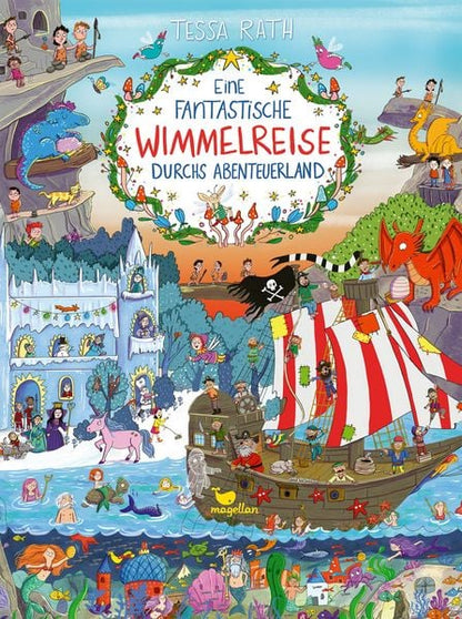 Cover vom Buch Eine fantastische Wimmelreise durchs Abenteuerland