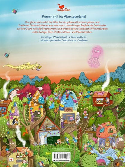 Weitere Ansicht vom Buch Eine fantastische Wimmelreise durchs Abenteuerland, erhältlich bei Bärechind