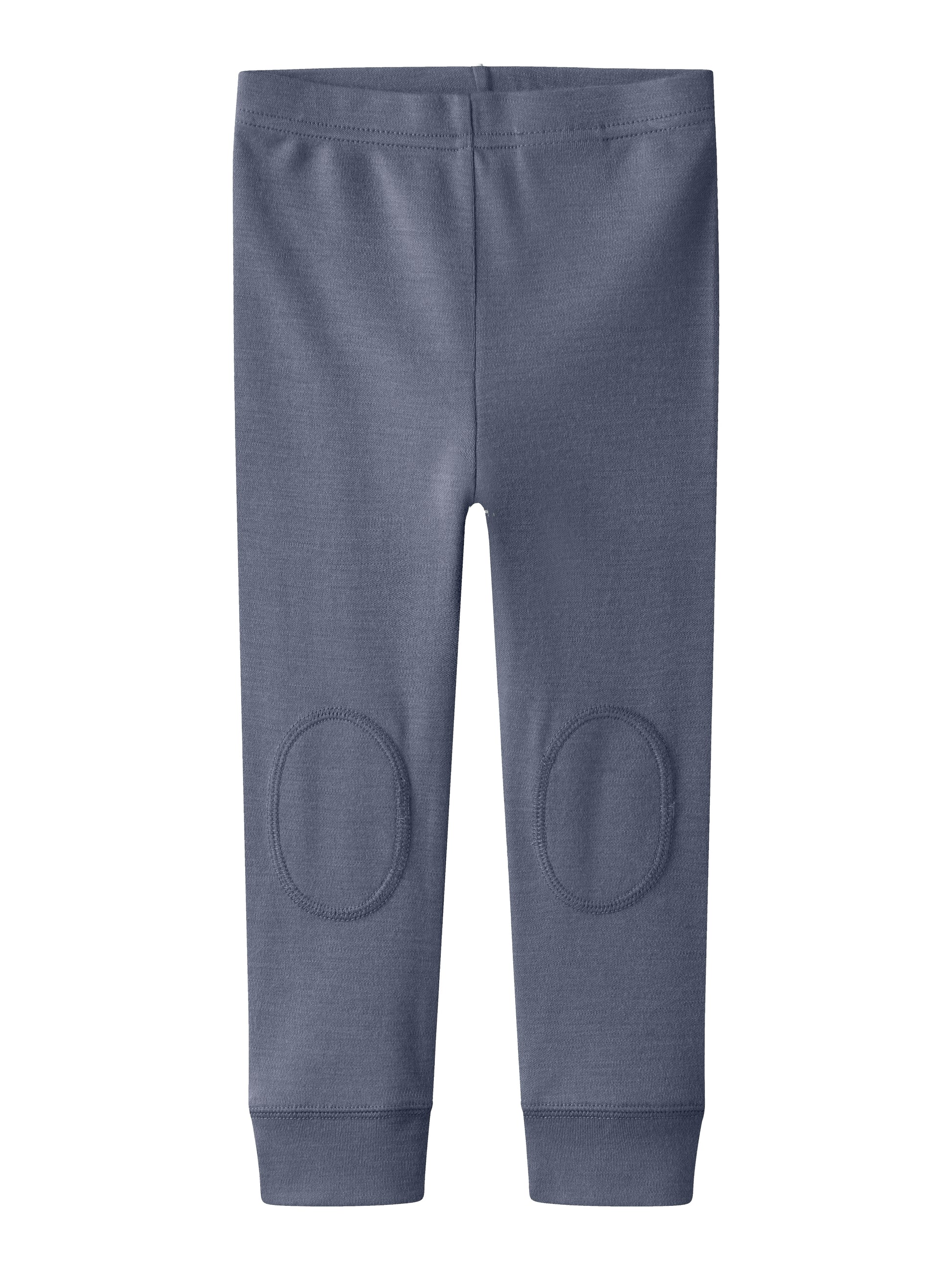 Wollleggings in graublau, flachliegend, Vorderseite, Bärechind, Winterthur, Zürich Schweiz