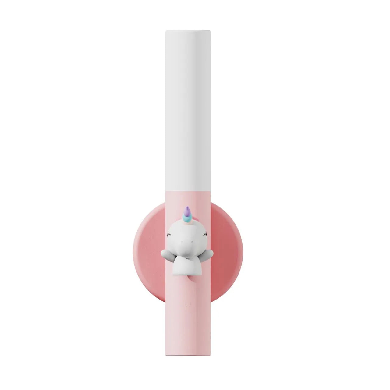 „Zoo Buddy Light in Rosa – Frontansicht der kindgerechten LED-Nachtlampe mit süssem Tiermotiv“