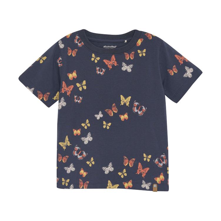 T-shirt SS AOP Schmetterling