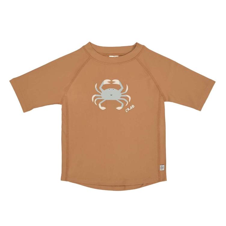 Splash Kurzarm UV-Shirt Crab caramel Gr. 62/68 & 74/80