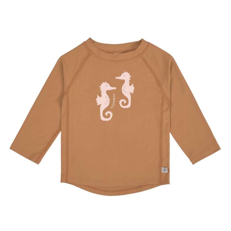 Splash Langarm UV-Shirt Seahorse caramel