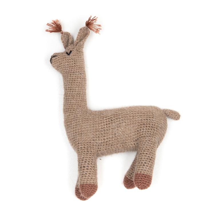 Teddy Lama Alpaca Wool Knit
