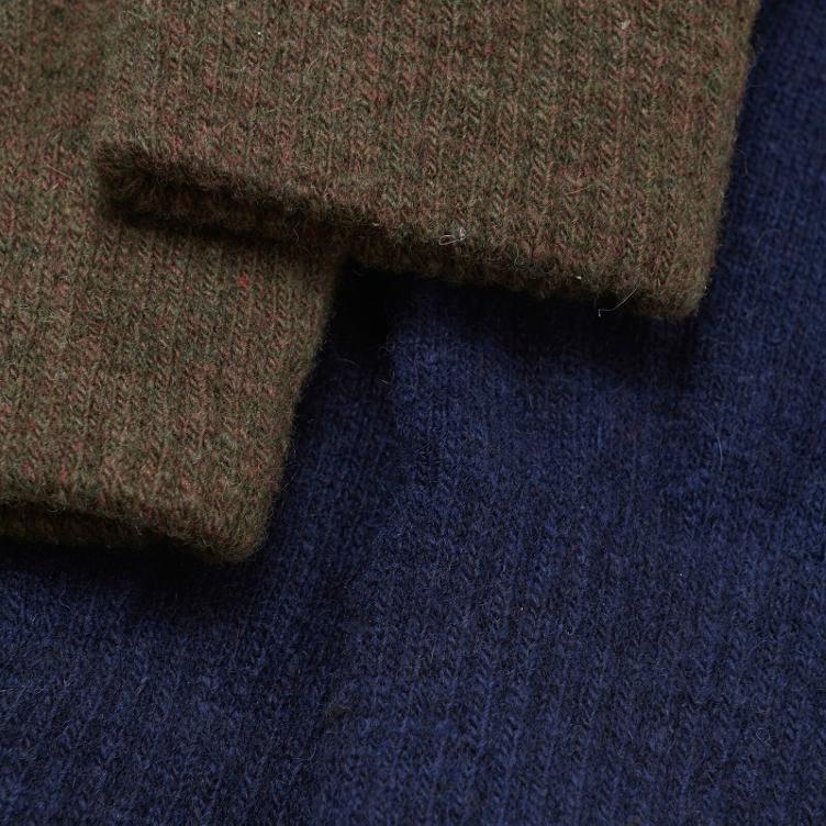 Woll-Handschuhe 2er-Pack (blau/Grün) - 0