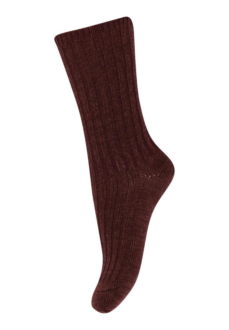 Quinn socks, Burgundy