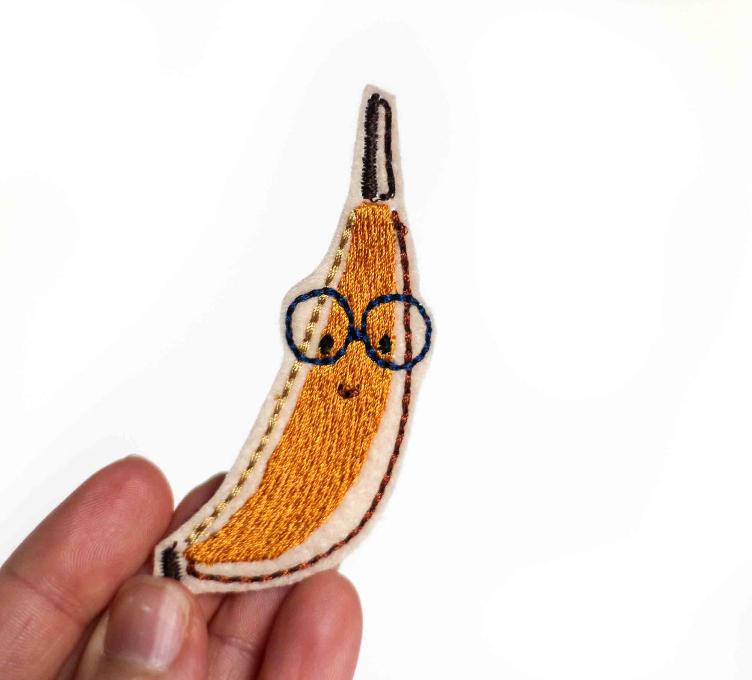 Aufnäher `Banane` Bügelflick