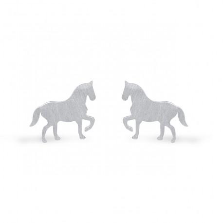 Pferde Ohrringe in Silber oder Gold