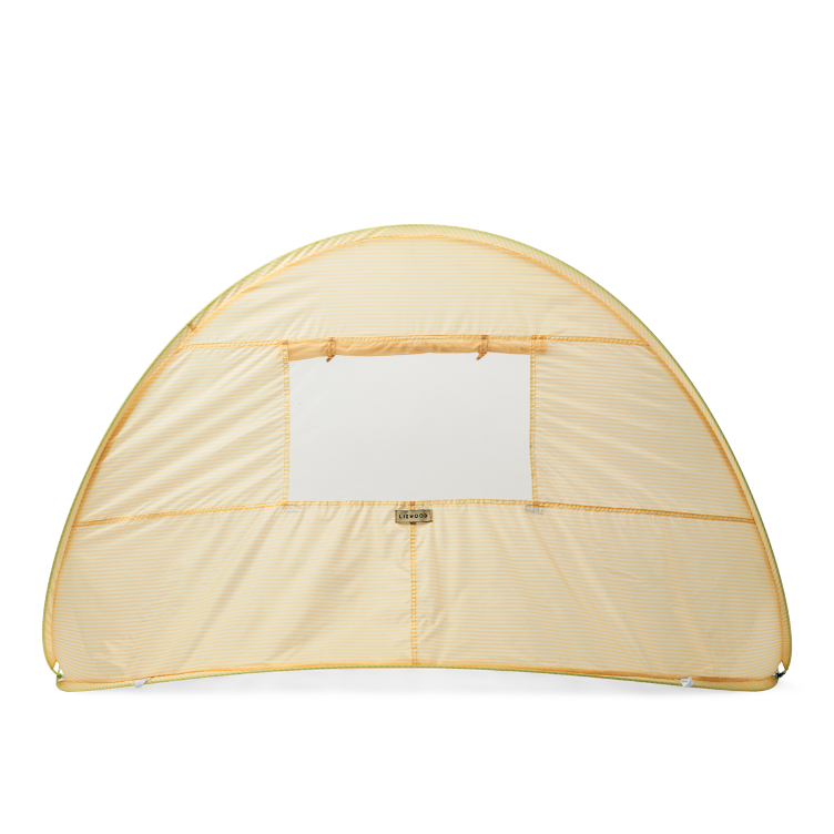 Cassie Pop Up Tent Stripe Yellow mellow