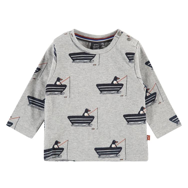 Baby T-shirt Penguin Gr. 62