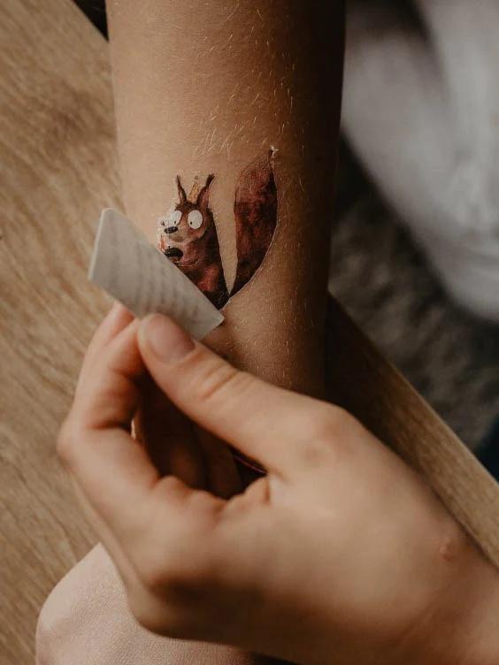 Tattoos Herbstwald - 1